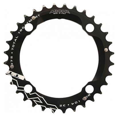 PLATEAU VAE-E-BIKE 4BRA D.104 POUR YAMAHA MICHE 32DTS MONO NOIR ALU 7075