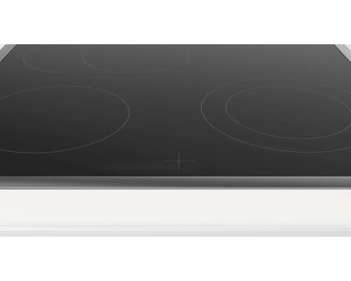 Bosch ovenset met glaskeramische kookplaat en roestvrijstalen frame HND211FH61, bruikbaar volume 71 l