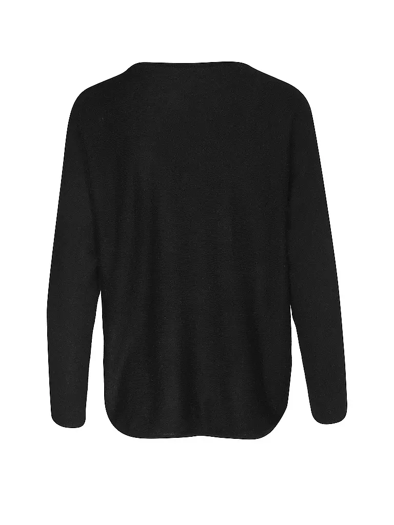 DAVIDA Kaschmirpullover  schwarz