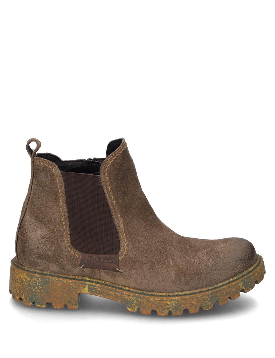 Stiefelette Marta 03, taupe-kombi
