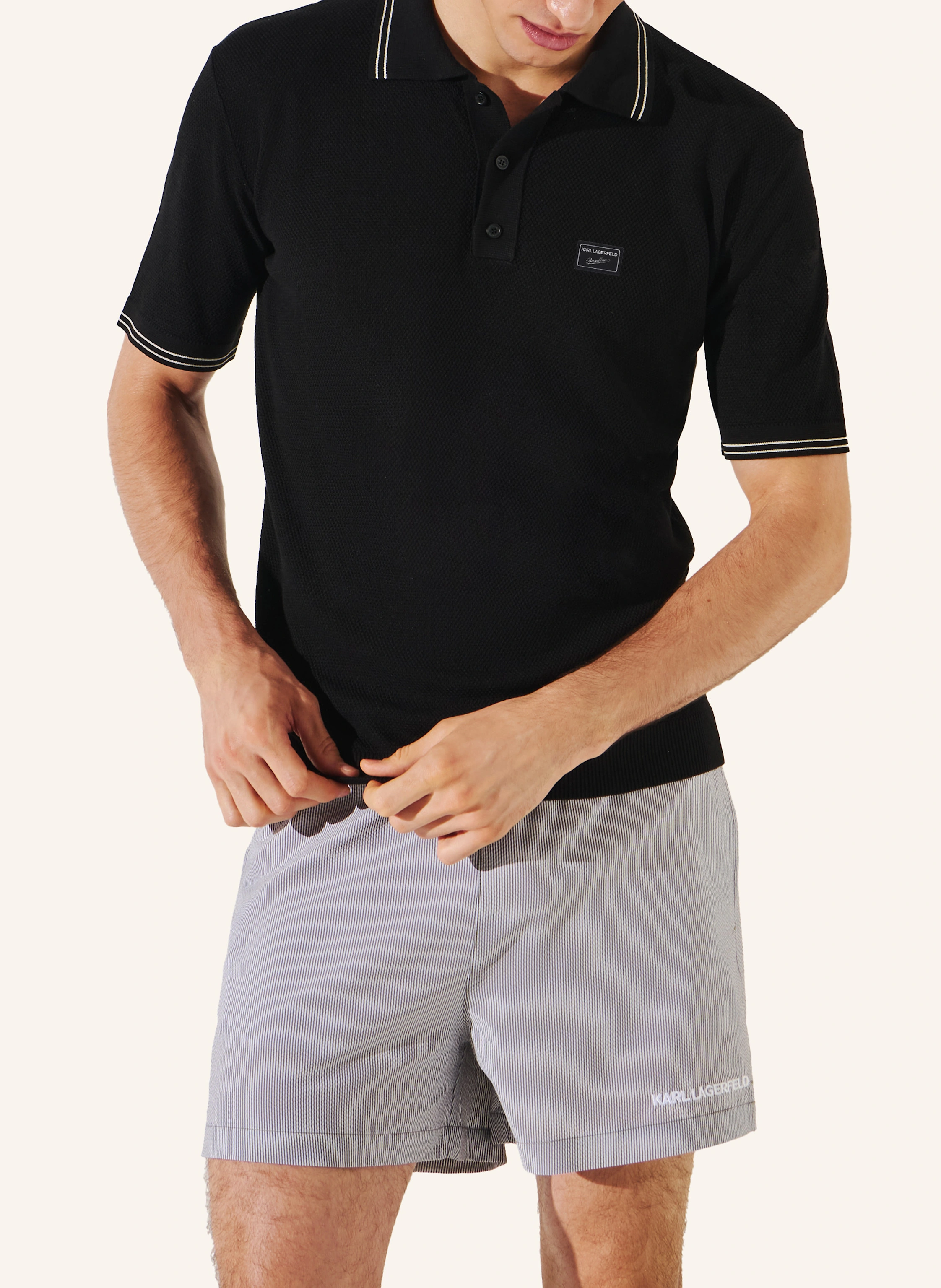 KARL LAGERFELD KL x BORSALINO Poloshirt