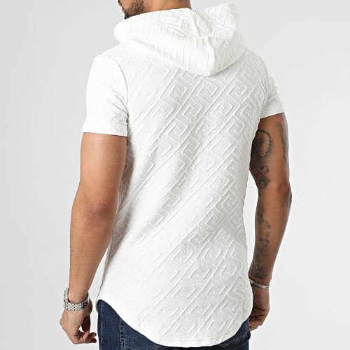 Tee Shirt Capuche Oversize Blanc Renaissance
