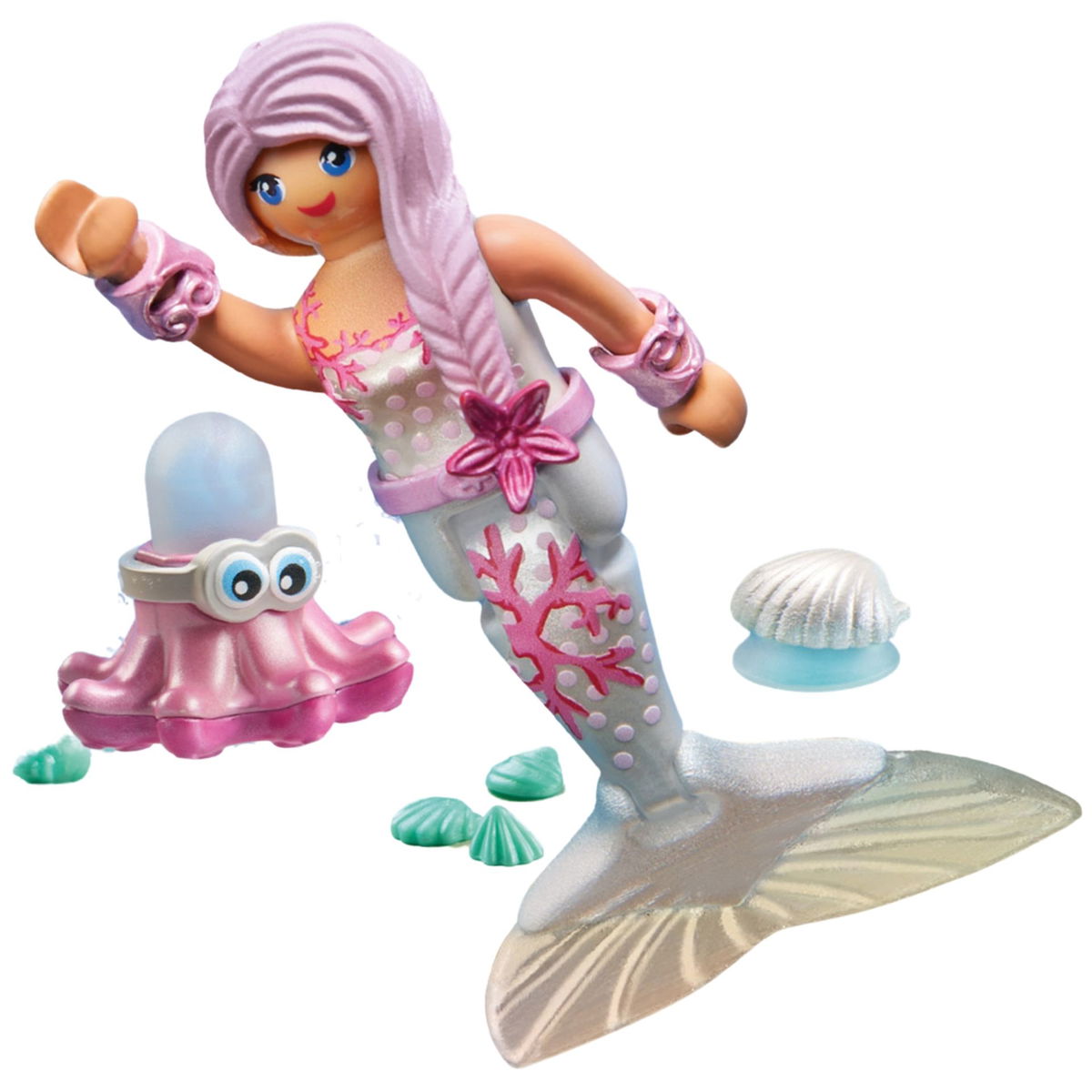 PLAYMOBILPLAYMOBIL   Princess Magic 71477 Meerjungfrau mit Spritzkrake