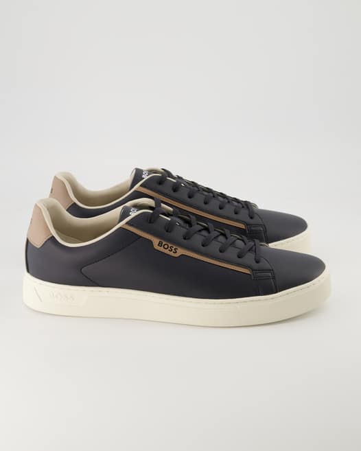 Boss Rhys Tenn Sneaker in Blau
