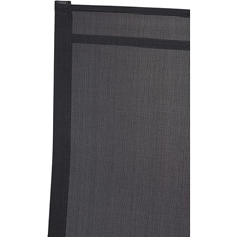 Columbia positionsstol - sort/teaklook