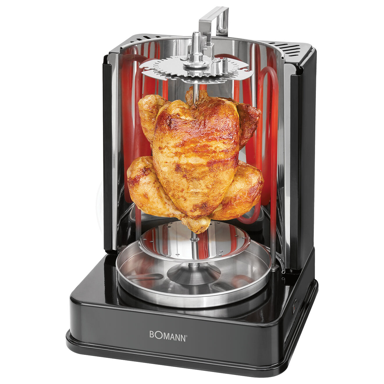 Bomann Multi grill vertical gris - 1400W