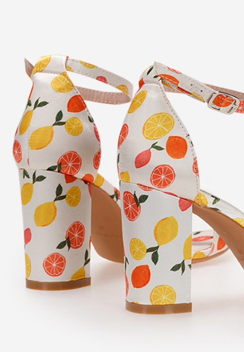 Sandales femme orange Nieva