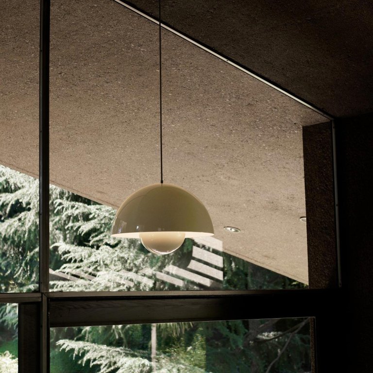 &tradition FlowerPot VP1 hanglamp Ø23 mat zwart