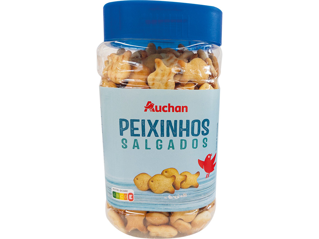 APERITIVOS SALGADOS AUCHAN PEIXINHOS 350 G