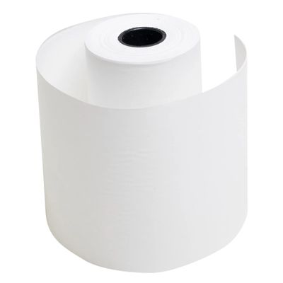 Exacompta - 10 Bobines Ticket Carte Bancaire 57x37mm - 18m - Thermique 55g/m² Sans Phénol - Blanc - Nouveauté