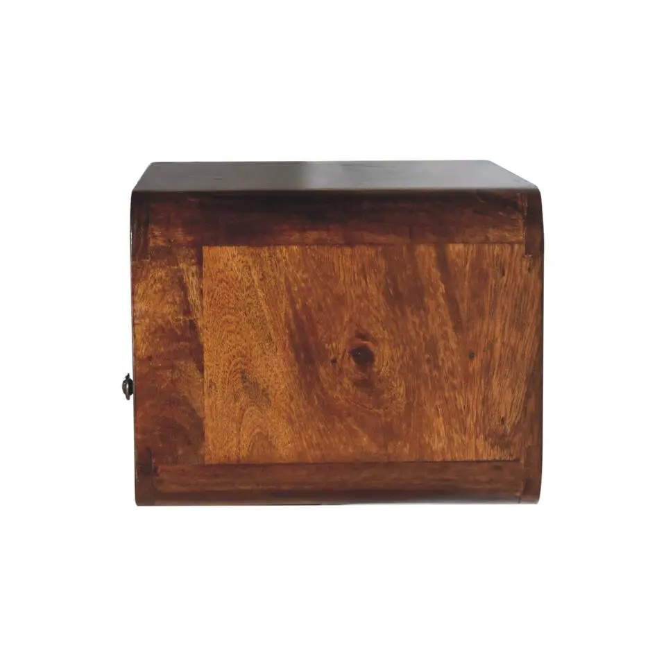 Massief Houten Vloeiende Eiken Sidetable