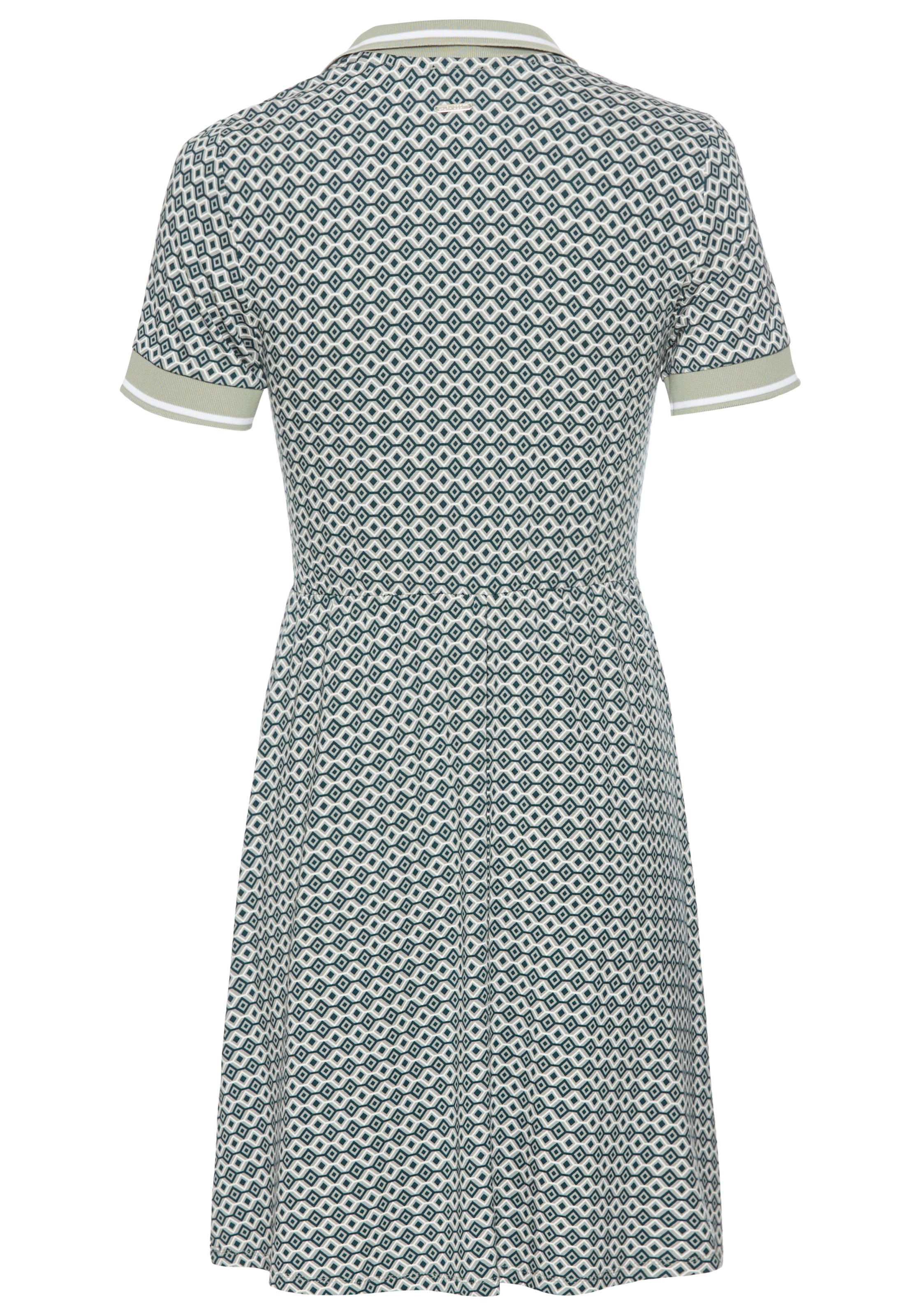 Laura Scott Sommerkleid mit modischem Polo-Kragen