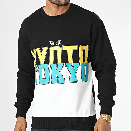 Sweat Crewneck GK-1065 Noir