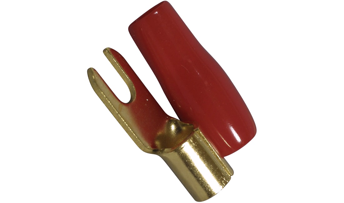 Polsko spade Ø10mm, rød