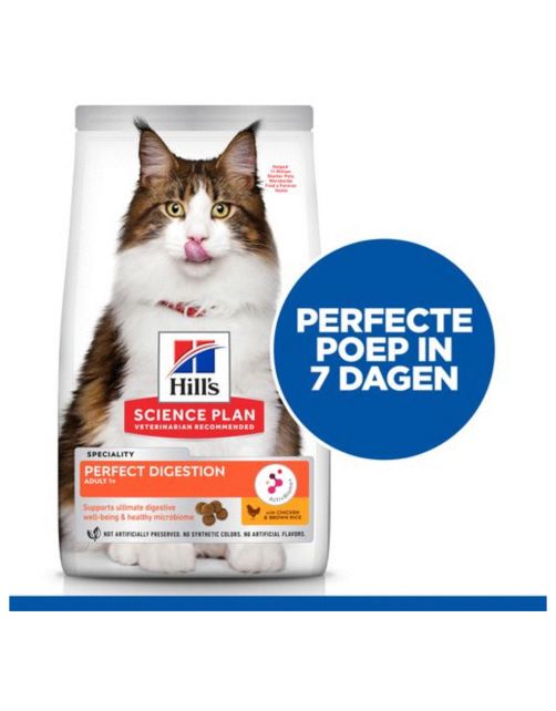 Hill's Feline Adult Perfect Digestion - Kattenvoer