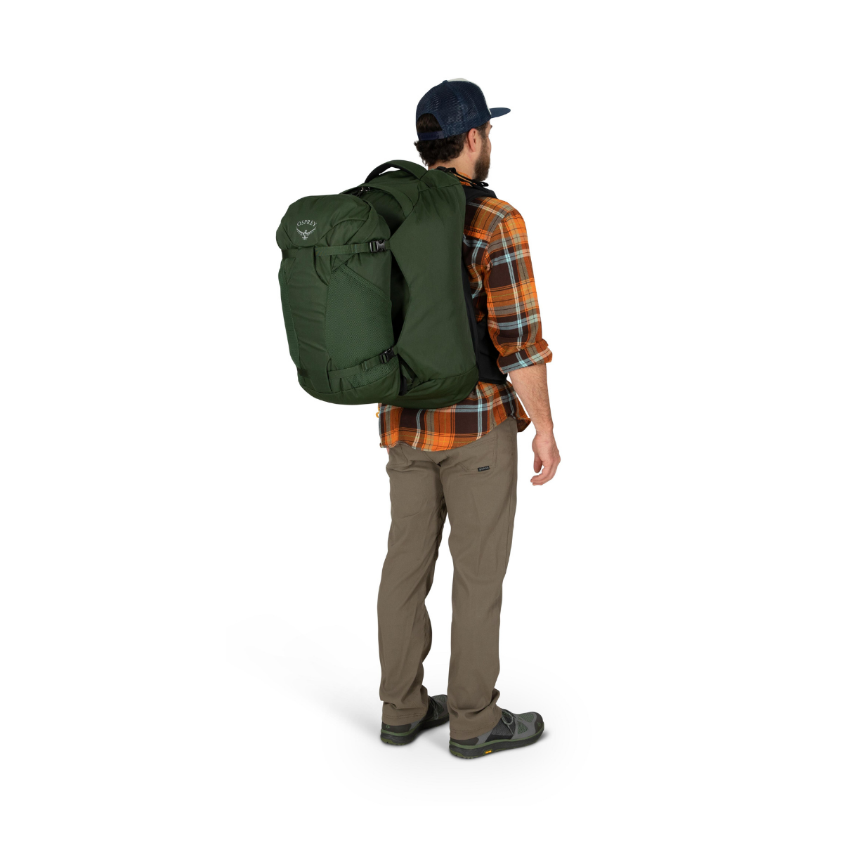 Osprey Farpoint Travel Pack 55 L rejserygsæk, herre (Gopher Green) - Spejder Sport