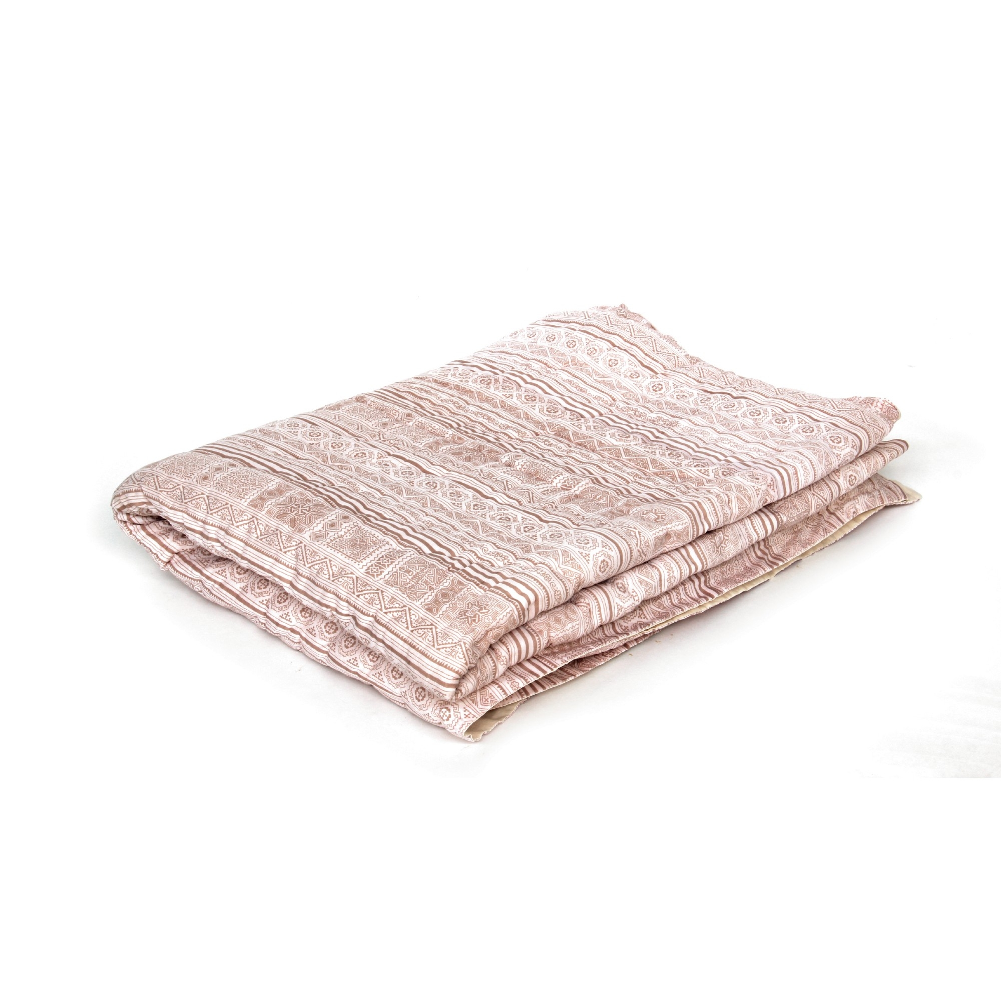 Quilt 'Tobierre', natur, beige, T 220 cm, B 270 cm von fischer's lagerhaus