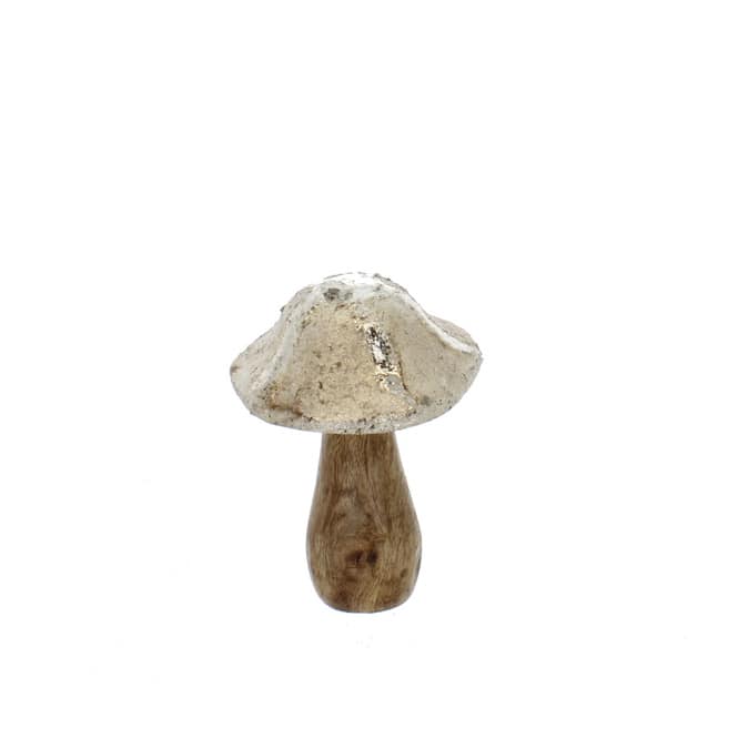 Pilz gold - ca. 10 x 10 x 15 cm