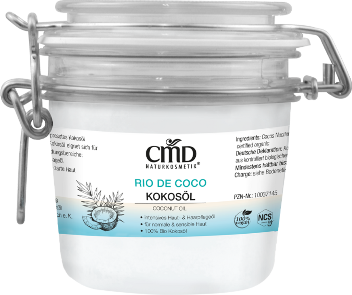 CMD Naturkosmetik  Rio de Coco Bio Kokosöl, 200 ml
