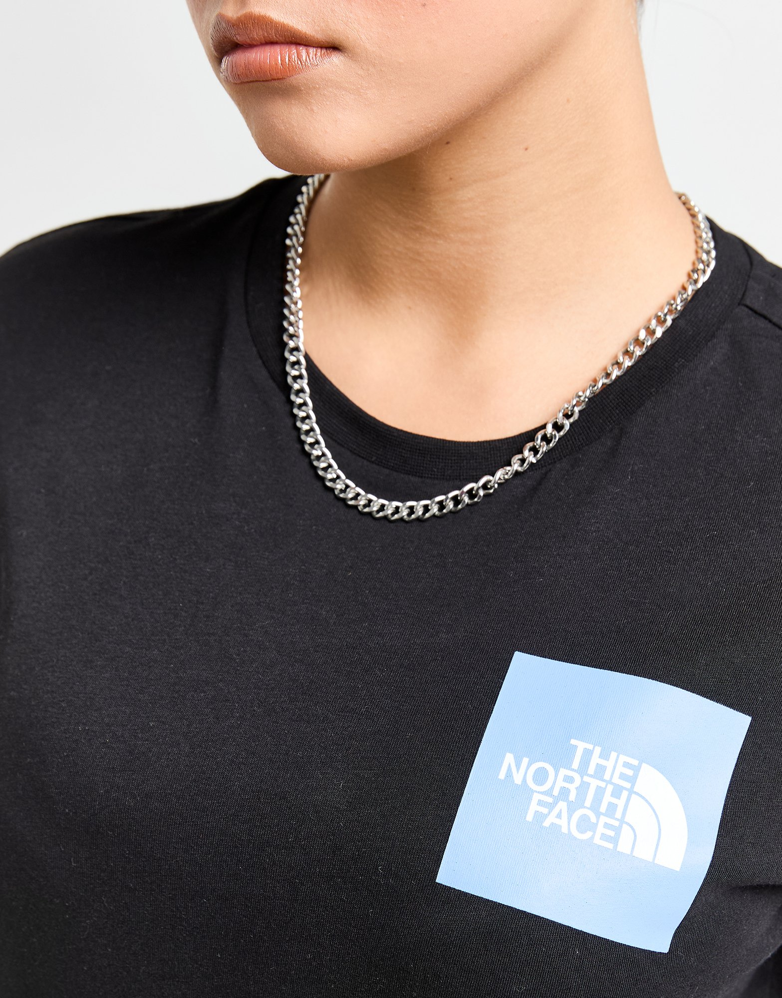 The North Face T-shirt Boyfriend Mountain Photo Femme