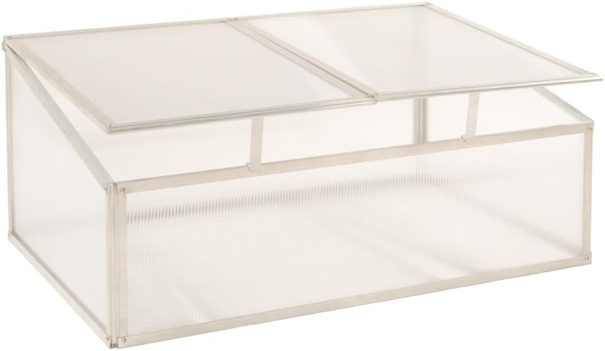 WESTMANN Hochbeet aus Lärchenholz | 100x65x66 cm Natur | Kräuterbeet für den Außenbereich | Holzhochbeet zum Bepflanzen von Gemüse & Kräutern