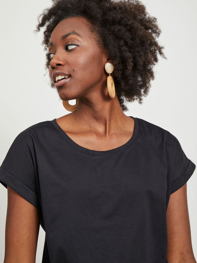 Vila  Vidreamers pure t-shirt - black