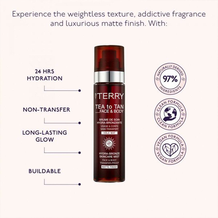 By Terry Tea To Tan Face & Body Matte Finish 100ml