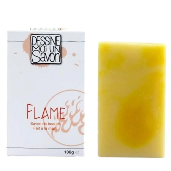 Dessine moi un savon Savon Element - Flame Litsée citronnée 100g