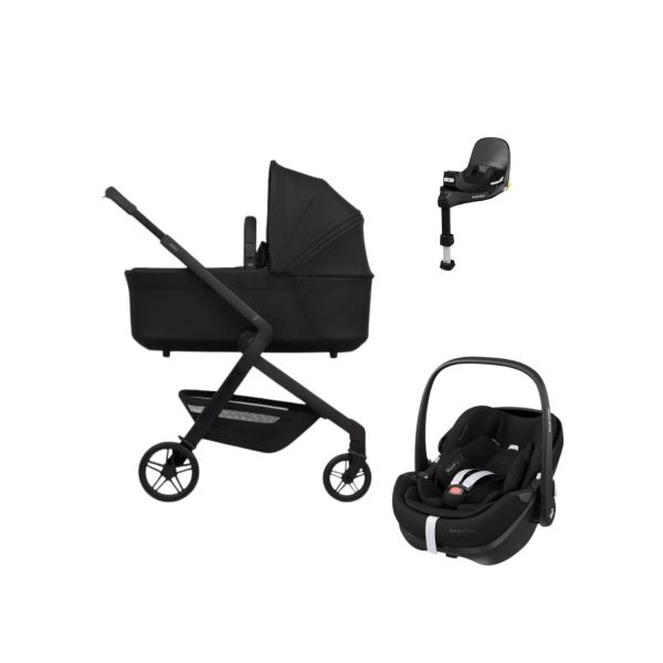 Joolz Hub Kinderwagen | Pebble 360 Autostoeltje | FamilyFix 360