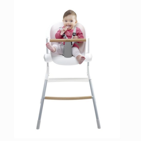 Chaise haute Up & Down   Grey / White        de               Béaba