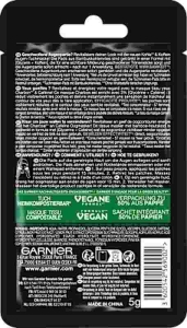 Garnier SkinActive Koffein Augen-Tuchmaske Aufpolsternd, 5 g
