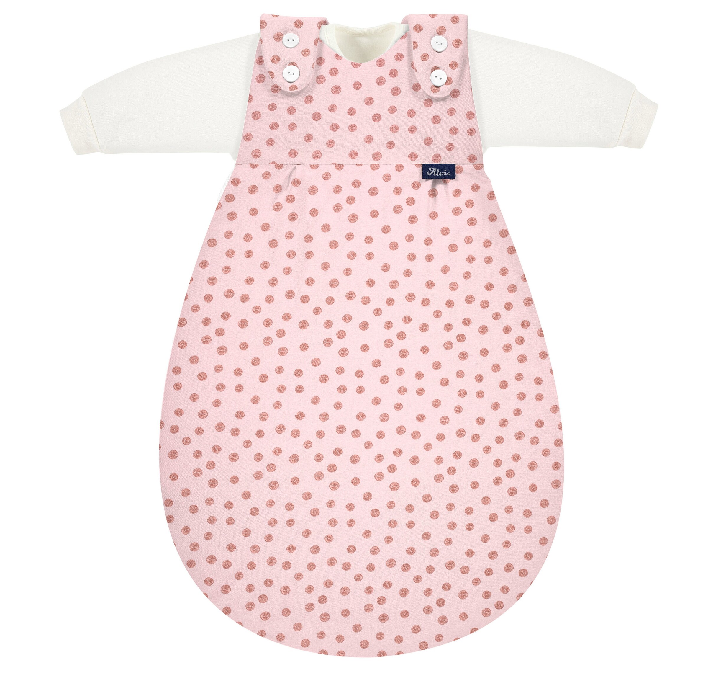 Alvi Baby-Mäxchen® 3tlg. (BIO Baumwolle) - Curly Dots