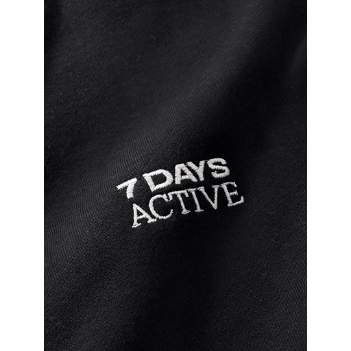 7 DAYS Active Organic Fitted Sweatpants, Black, XL