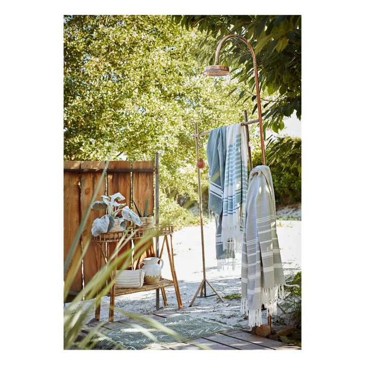 Madam Stoltz Vase en grès | Blanc