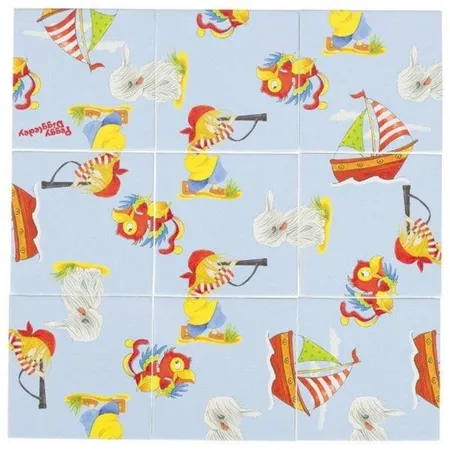 goki Das verflixte Knobelpuzzle Peggy Diggledey, 9 Teile