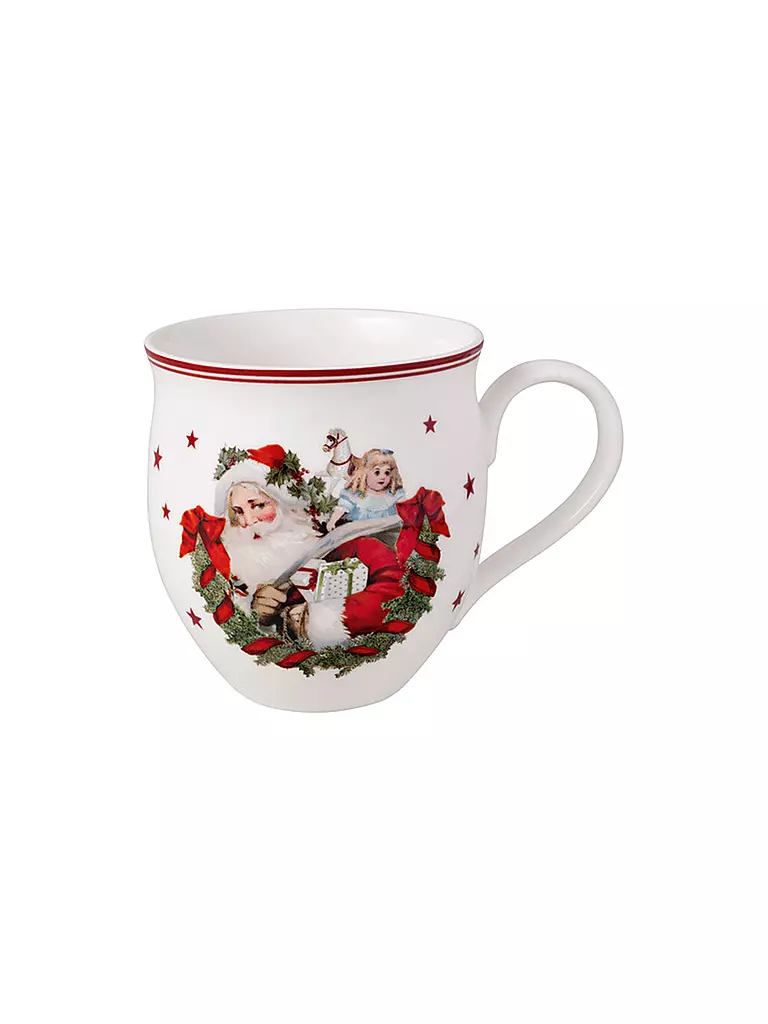 VILLEROY & BOCH Toy's Deligh Henkelbecher Santa Claus 0,47l bunt