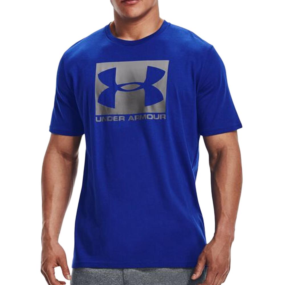 Under Armour T-shirt Bleu homme Under Armour Boxed Sportstyle
