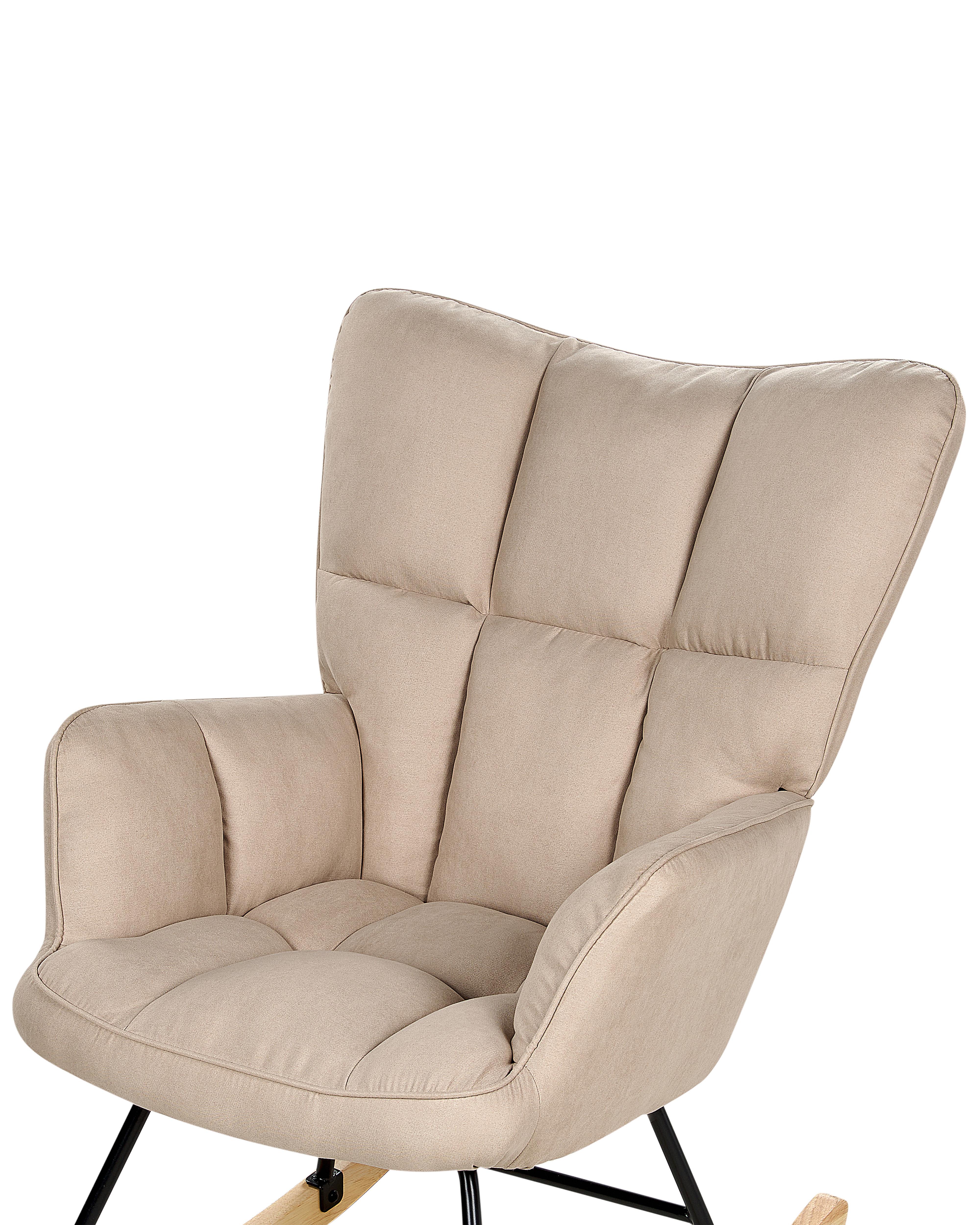 Schommelstoel OULU Stof Beige