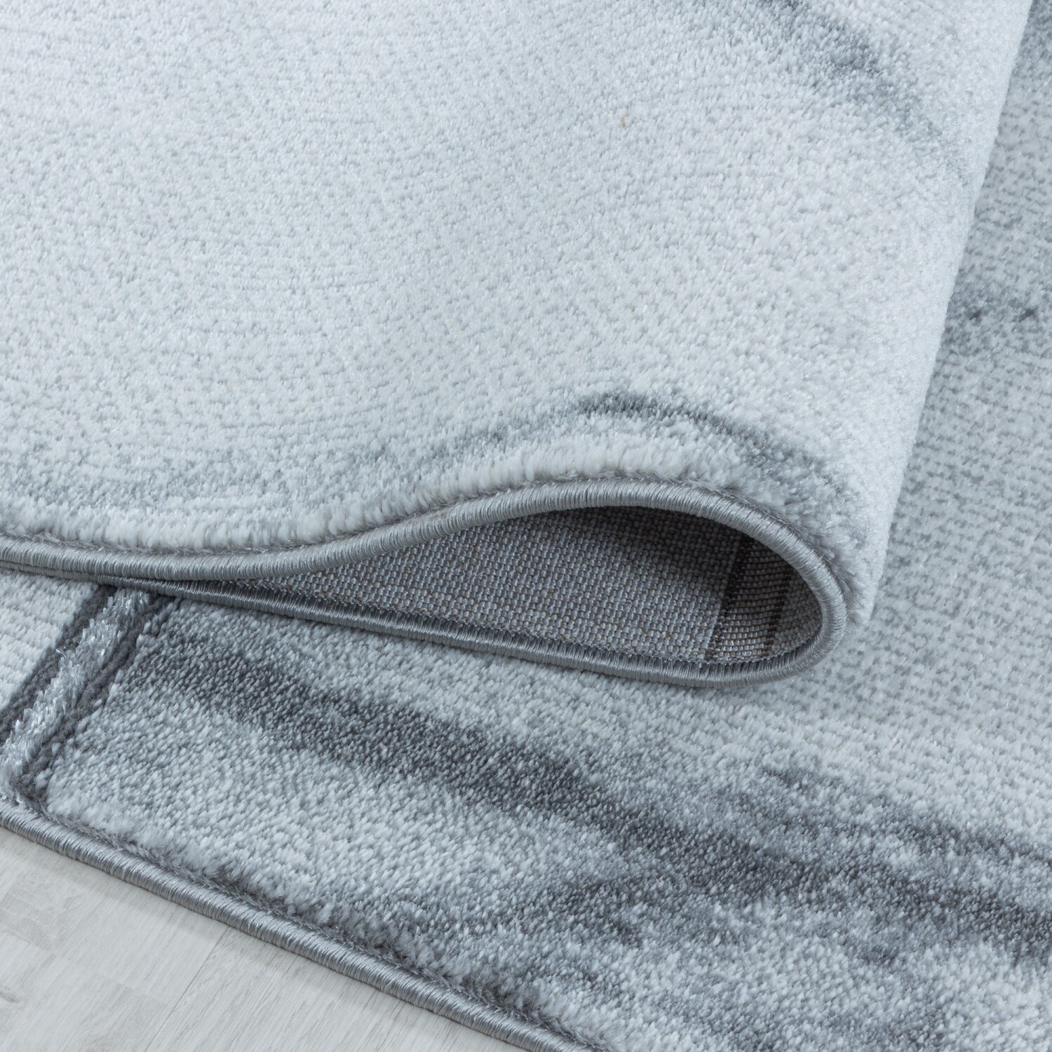 Modern Designer Teppich, Kurzflor Marmor Optik, Rechteckig, Pflegeleicht