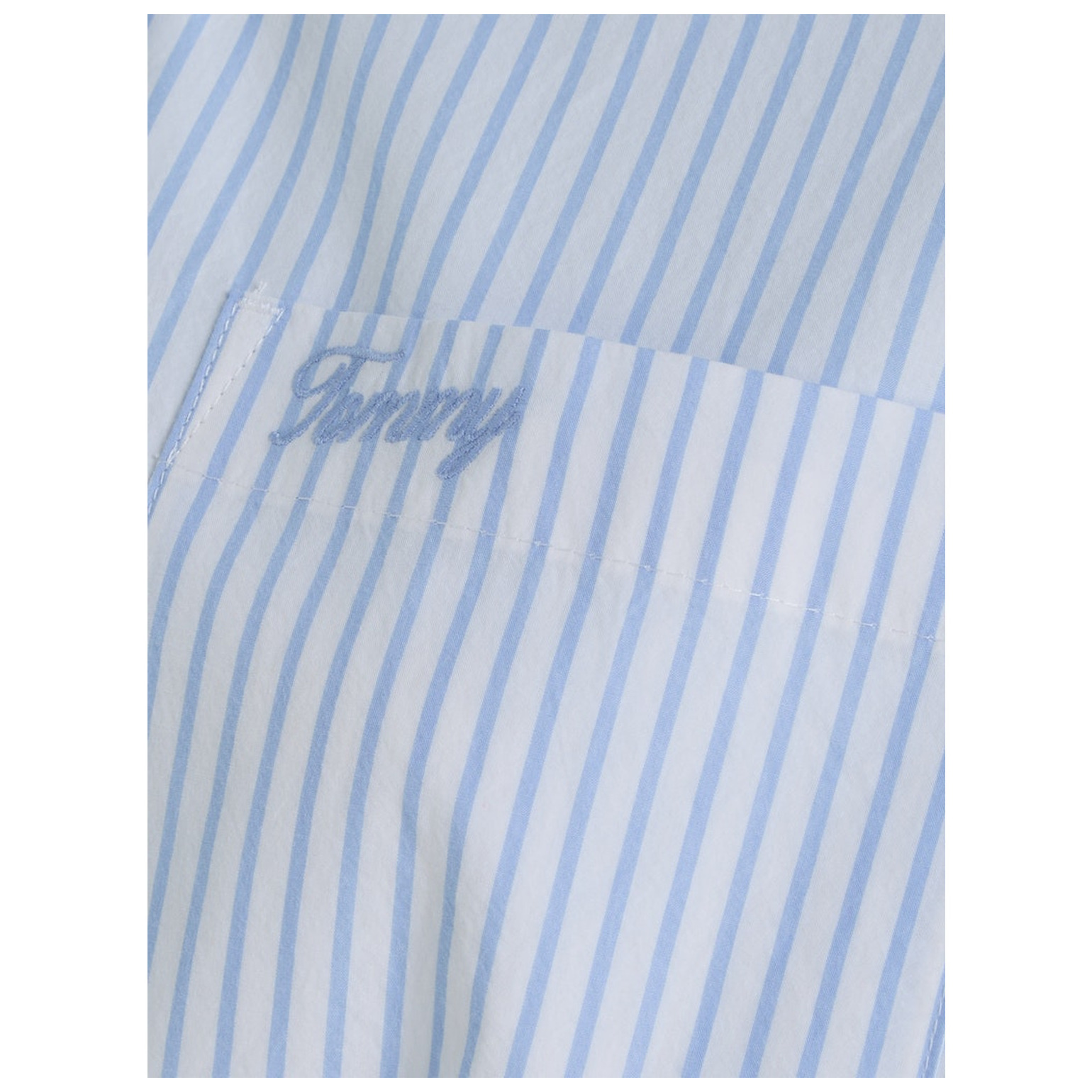 Tommy Jeans TJW CRP FRONT KNOT STRIPE SHIR