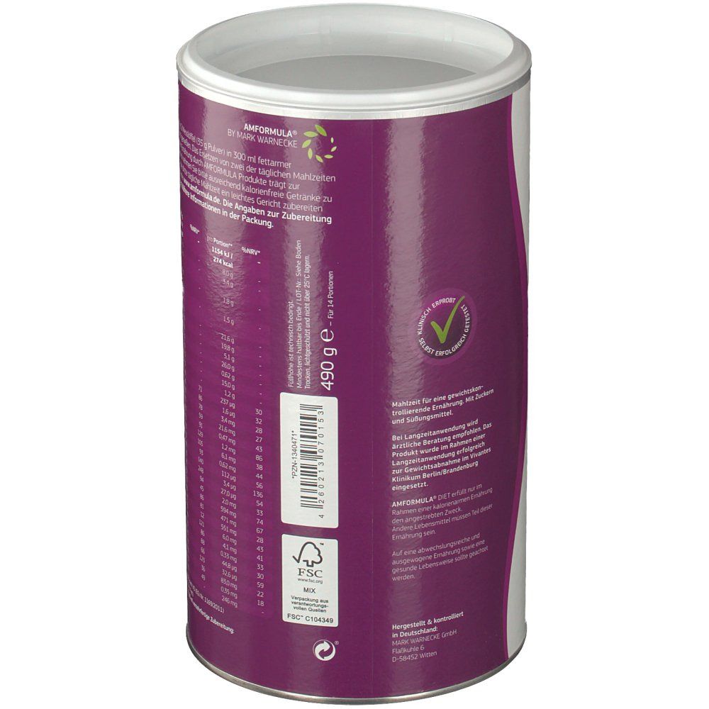 Amformula® Diet Mahlzeitersatz Erdbeere