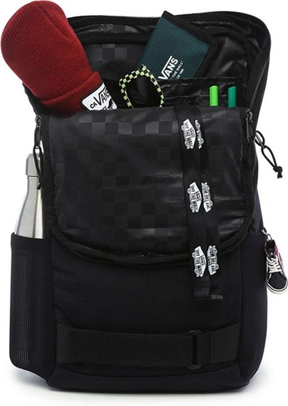 Vans - Obstacle - Rugtas - Zwart - Laptopvak 15 inch