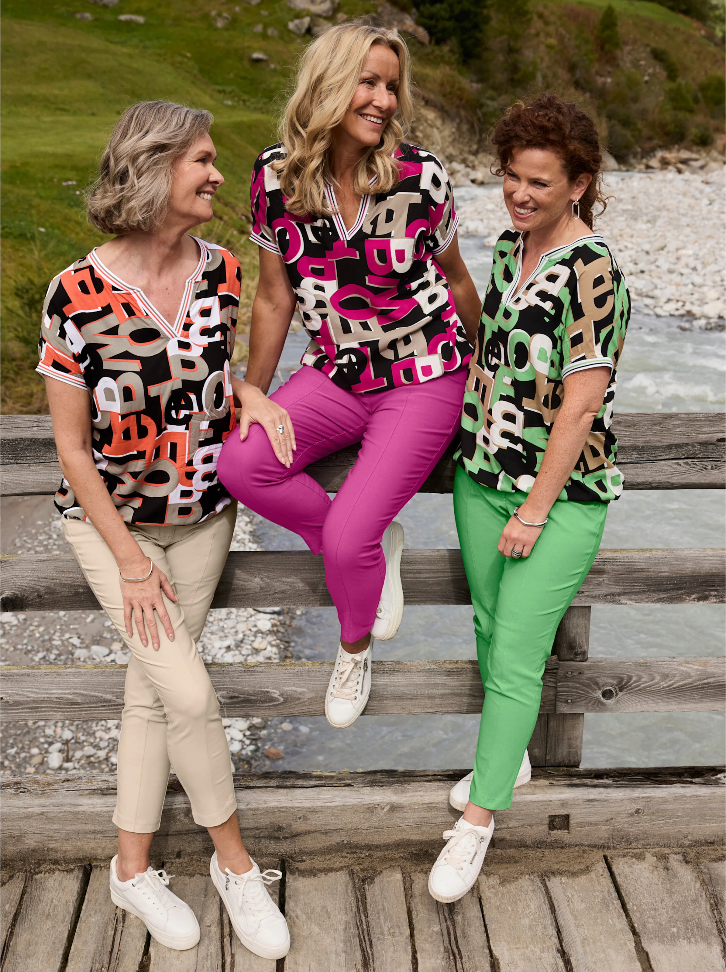 Bengalinhose in magenta