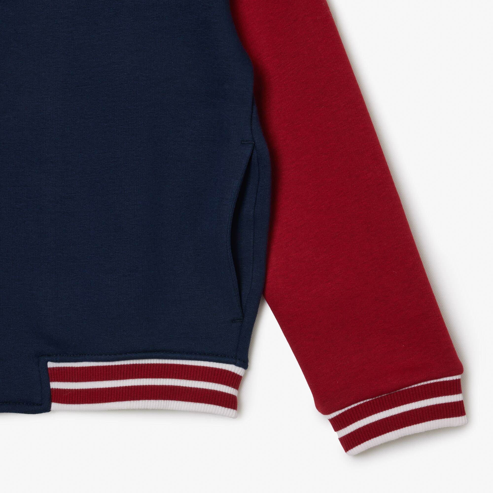 Kinder Xx aus Bio-Baumwoll-Flanell Pullover & Sweatshirts - Blau - Lacoste - Kinder