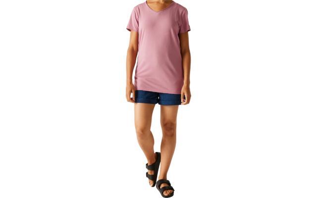 Regatta Elkie Damen T-Shirt mit V-Ausschnitt