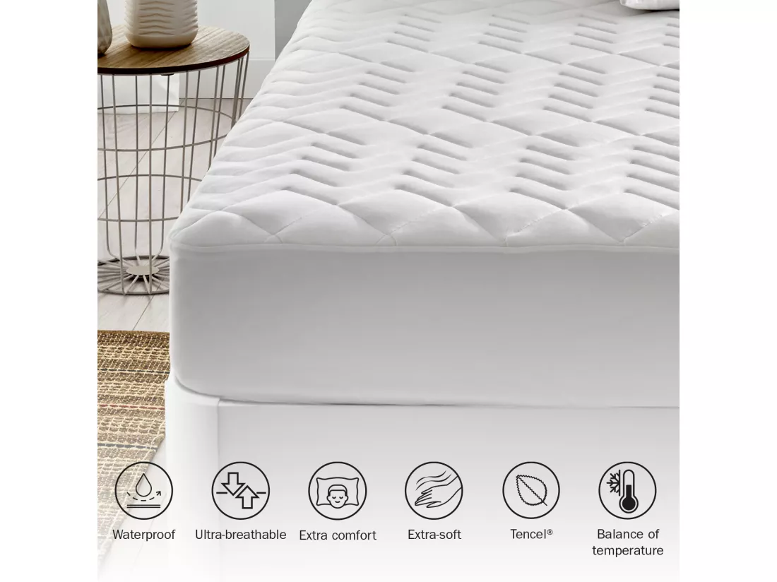 Protège-matelas imperméable en TENCEL™