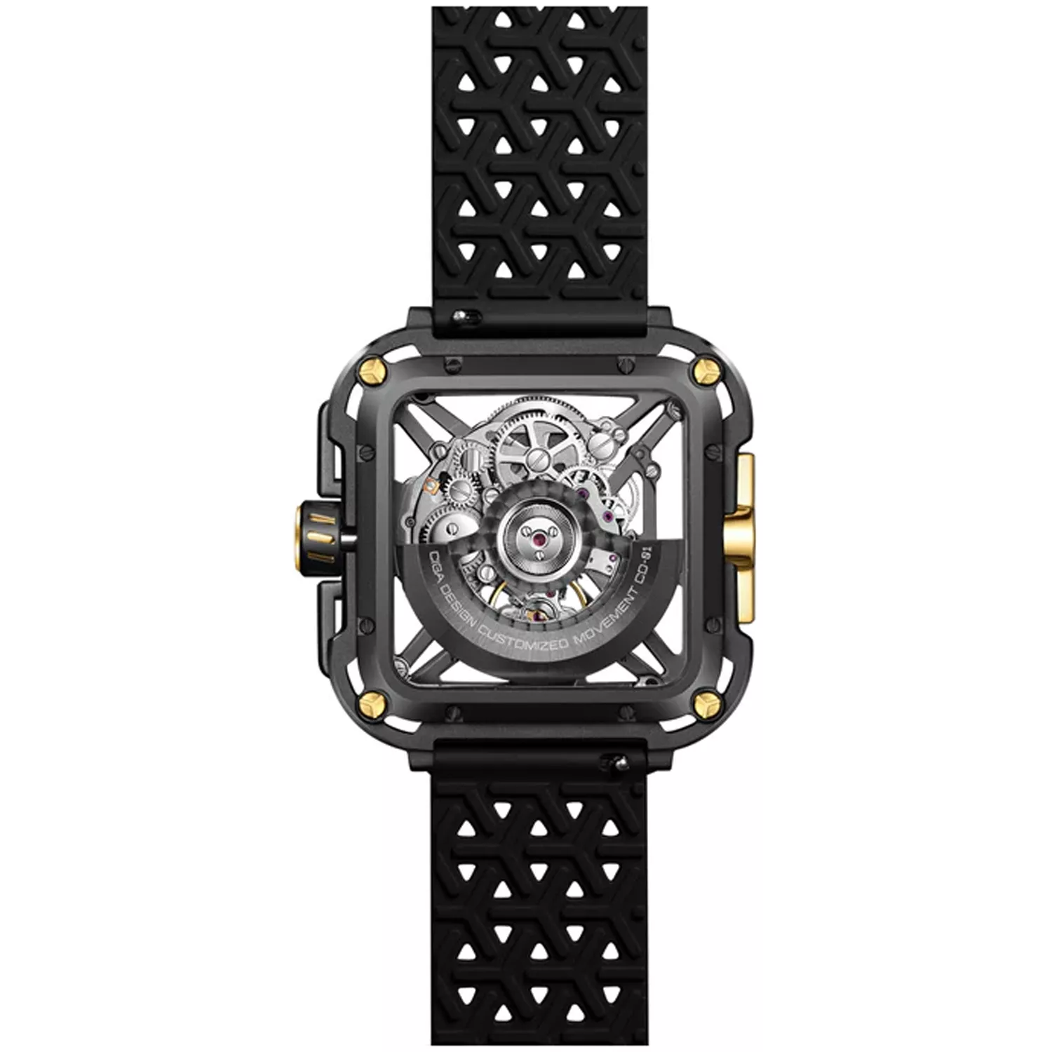 Ciga Design X-Series Titanium Automatic Skeleton X021-BLGO-W25BK