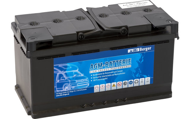 Berger AGM Batterie 12V