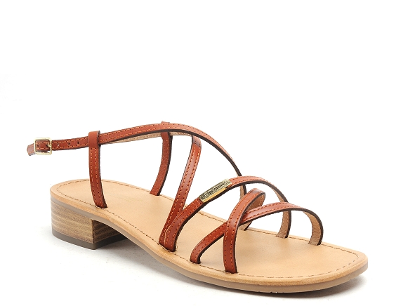 Les tropeziennes nu pieds plats femme harryna f orange