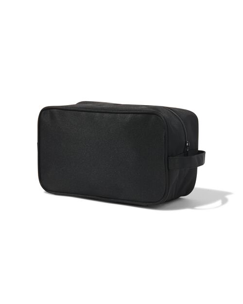 trousse de toilette noire 12x27x16